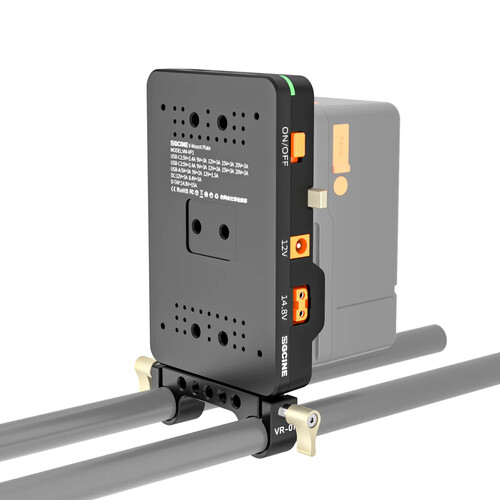 ZGCINE VM-VP1 V-Mount Battery Plate with 15mm LWS Mount (Kit 1) - 4
