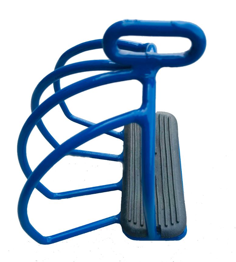 Hesta Gallery Säkerhetsstigbyglar med Tåbur - Blå