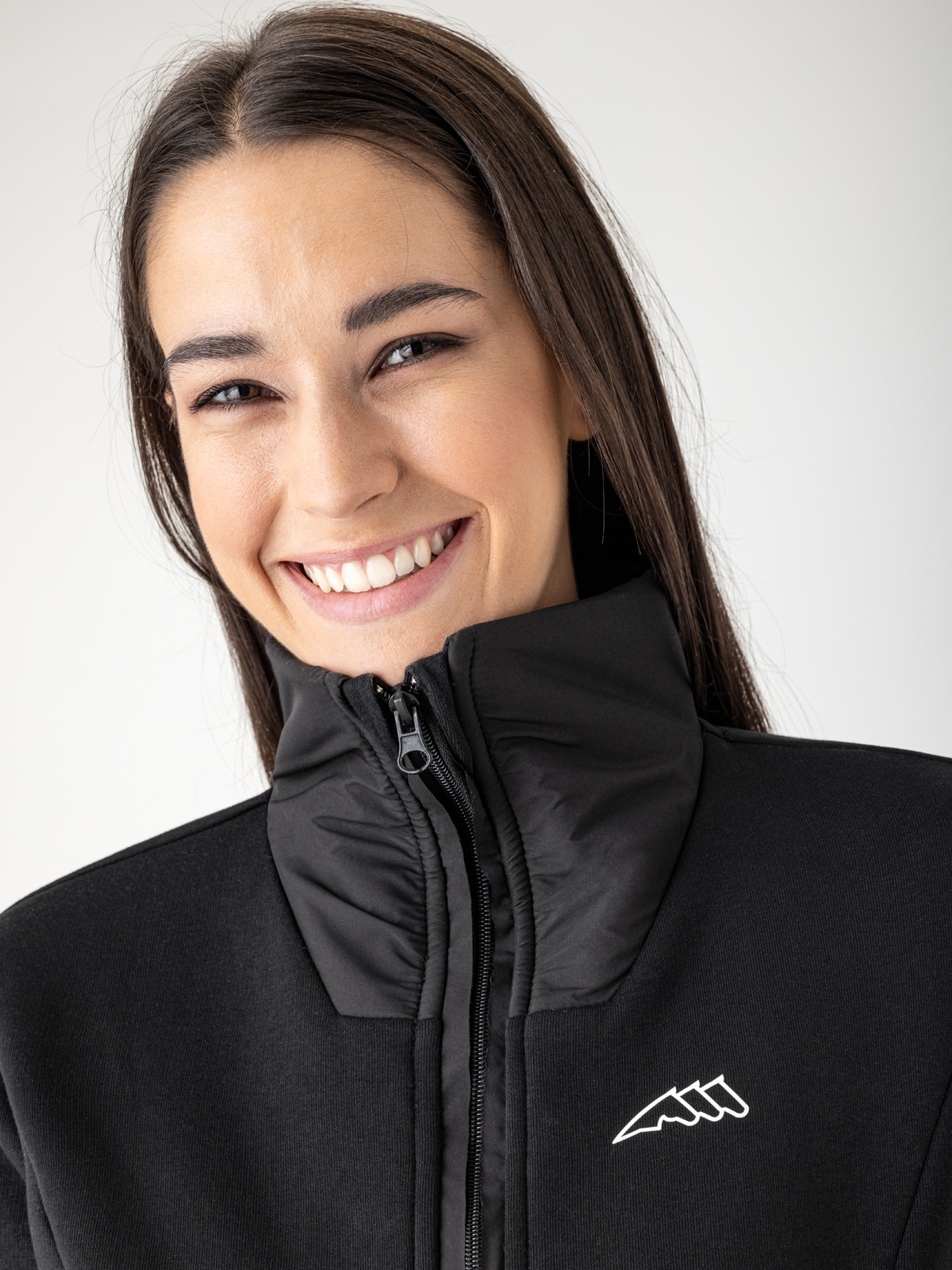 Sweatshirt Equiline Embres krage