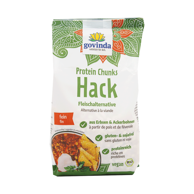 Protein Chunks Org. 125g, Govinda