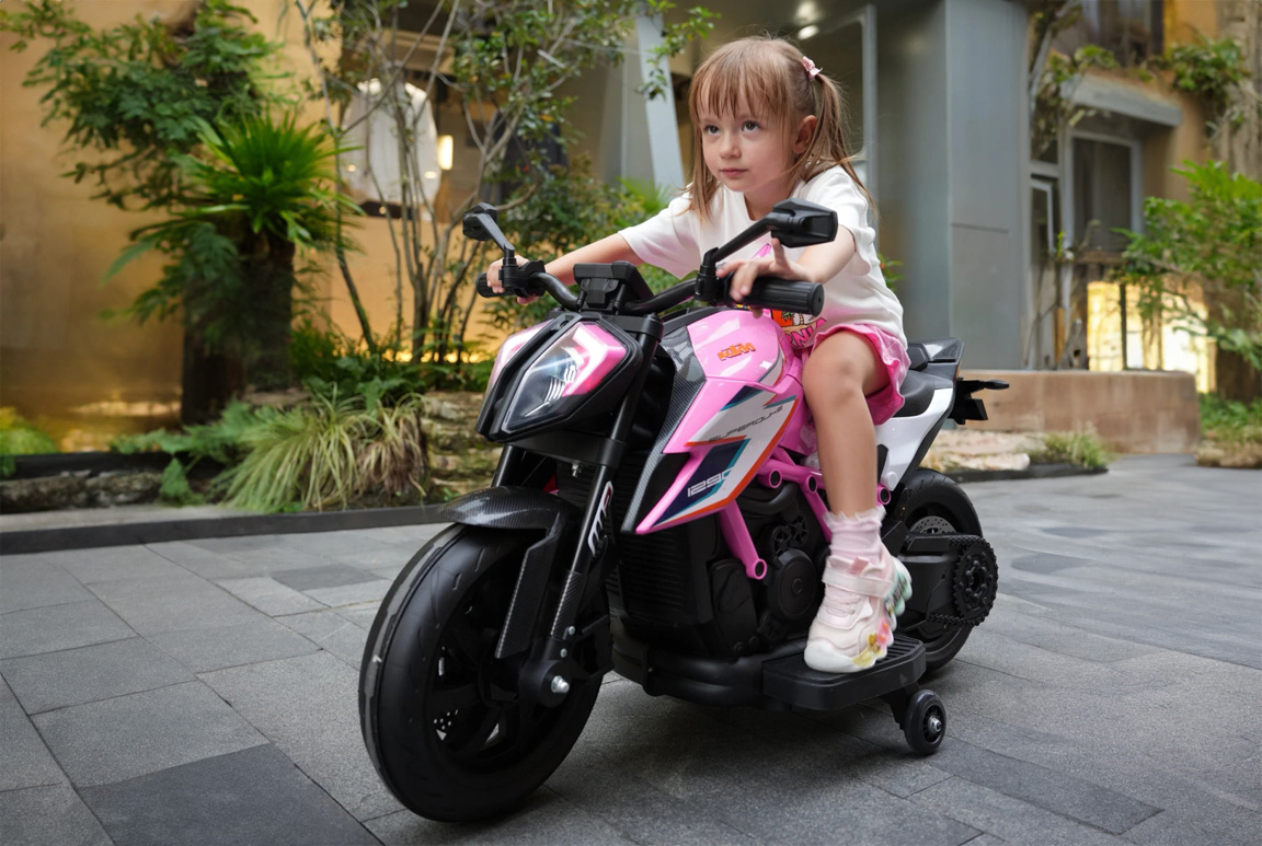 KTM 1290 Super Duke RR Barn Motorcykel Rosa - 9