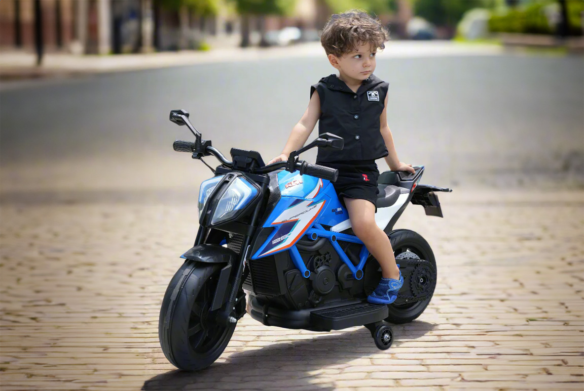 KTM 1290 Super Duke RR Barn Motorcykel Blå - 6