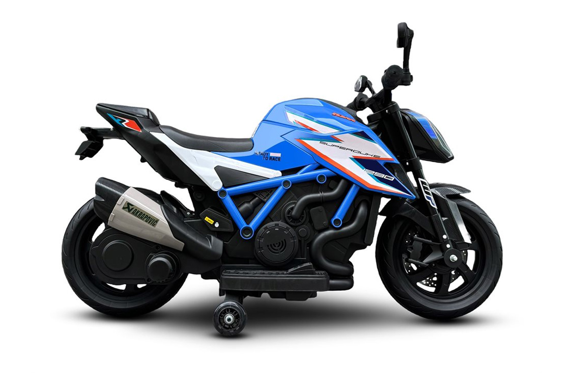 KTM 1290 Super Duke RR Barn Motorcykel Blå - 2