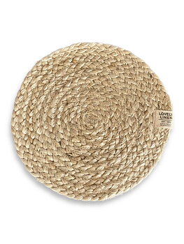 Grytunderlägg Breezy i jute, Lovely Linen