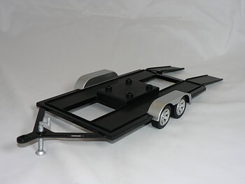 Metal Trailer 1:18 Motor Max