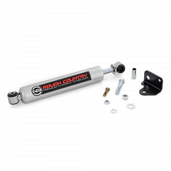 Rough Country N3 Premium Steering Stabilizer - Jeep JK & JKU