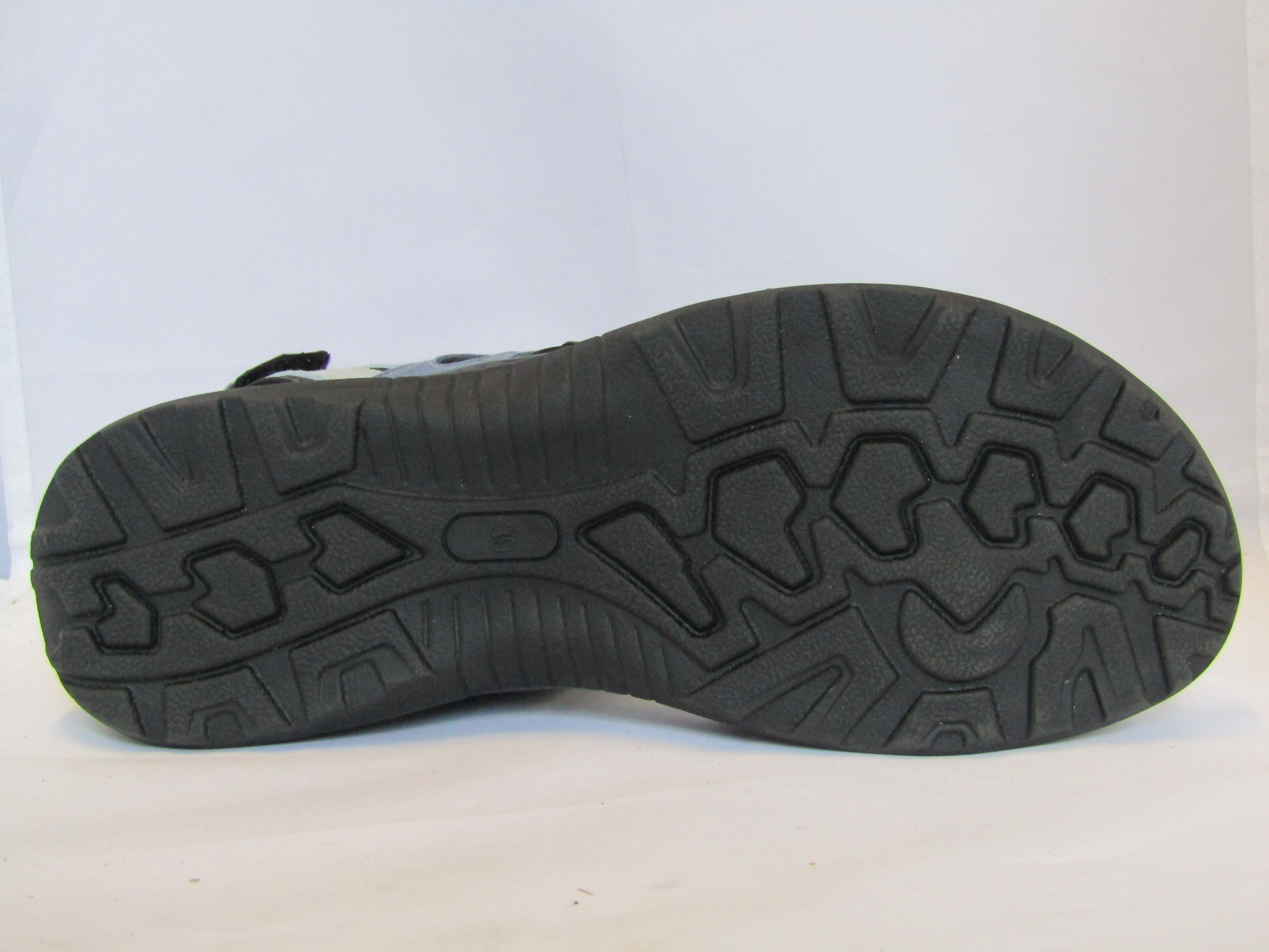Comfort sandal med urtagbar sula Jeansblå 9051-1J - 4