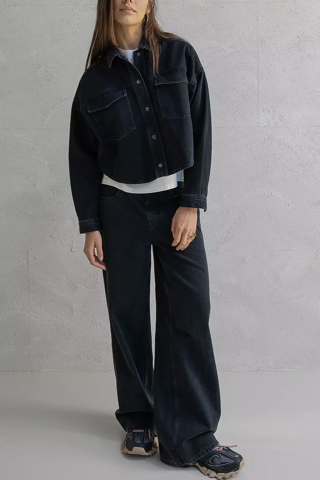 Penn & Ink NY - Jacket Black Jeans - 4