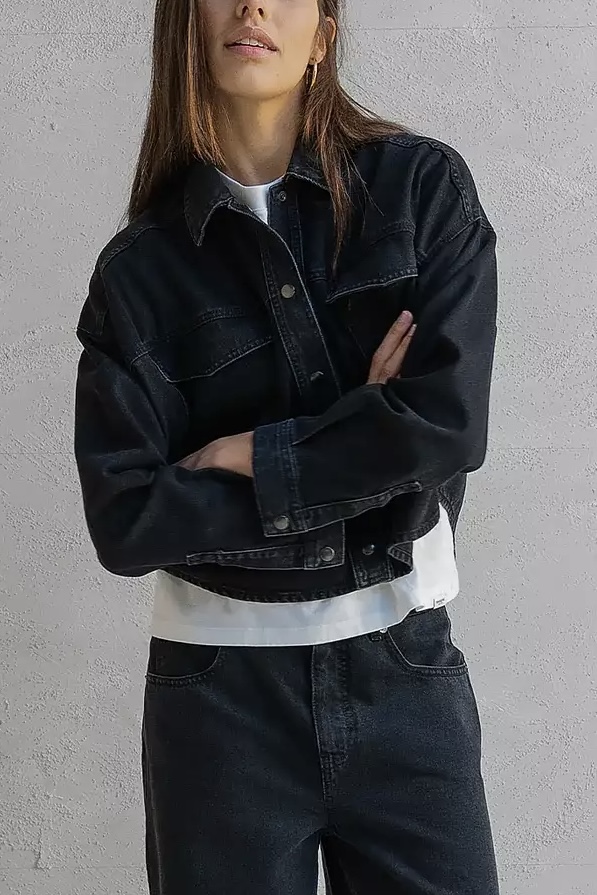 Penn & Ink NY - Jacket Black Jeans - 3