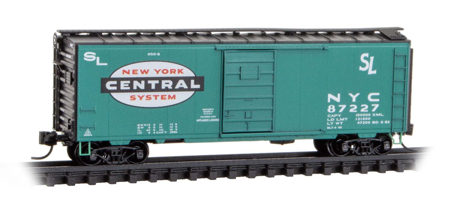 Boxcar 40' w. roof ladder NYC #87227