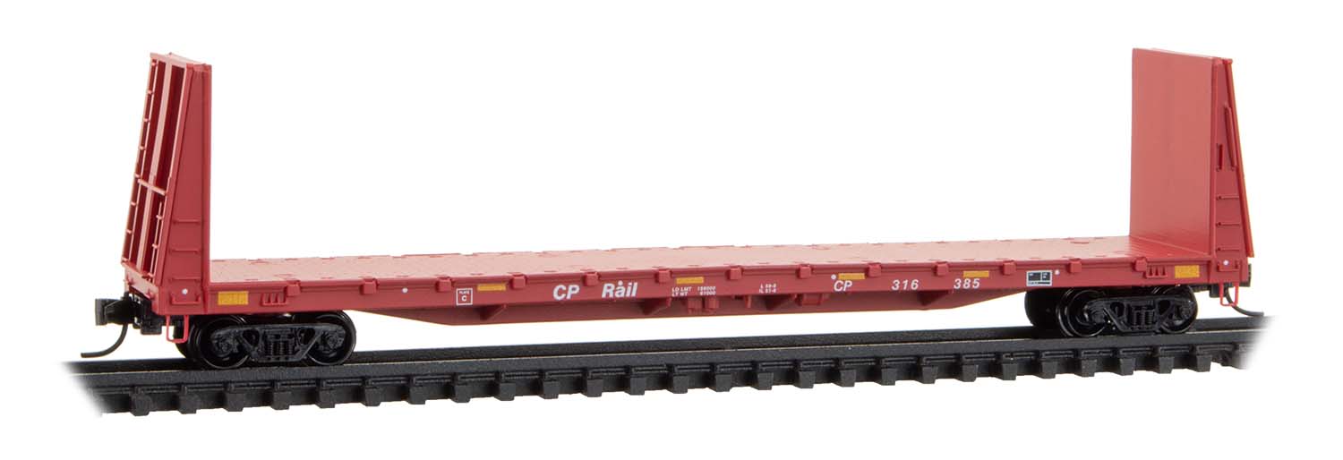 Bulkhead flatcar 61' CP #316385