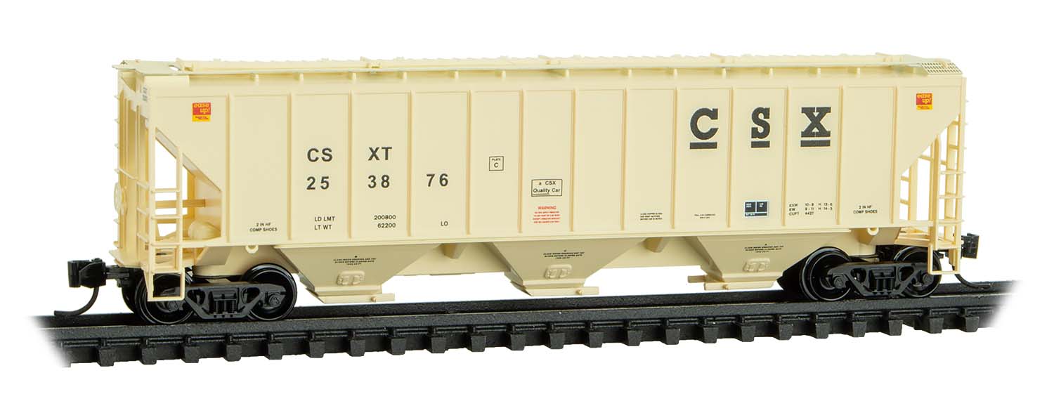 Hopper 3-bay covered CSX #253876