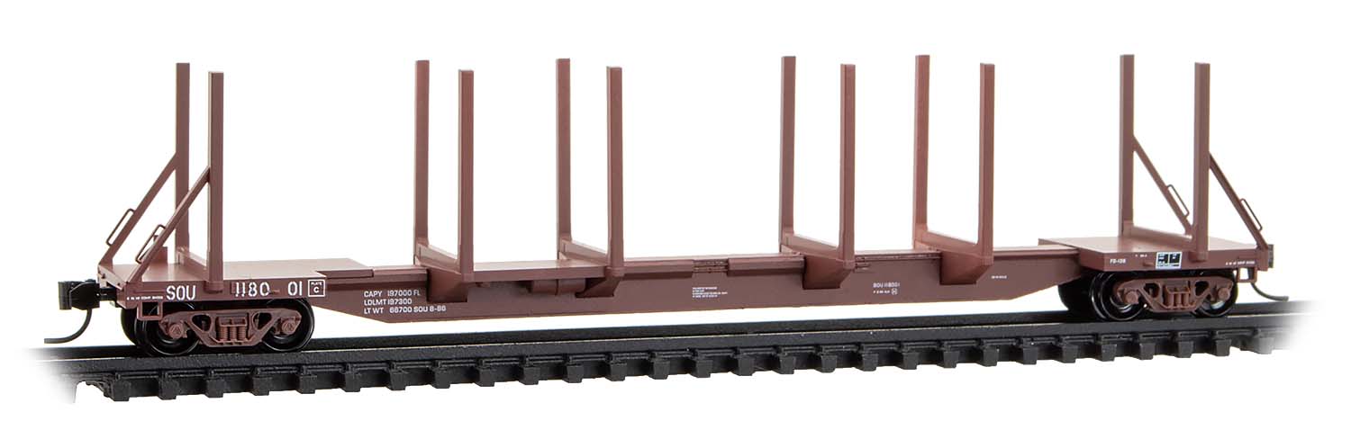 Log car 65' 100-ton. SOU #118001