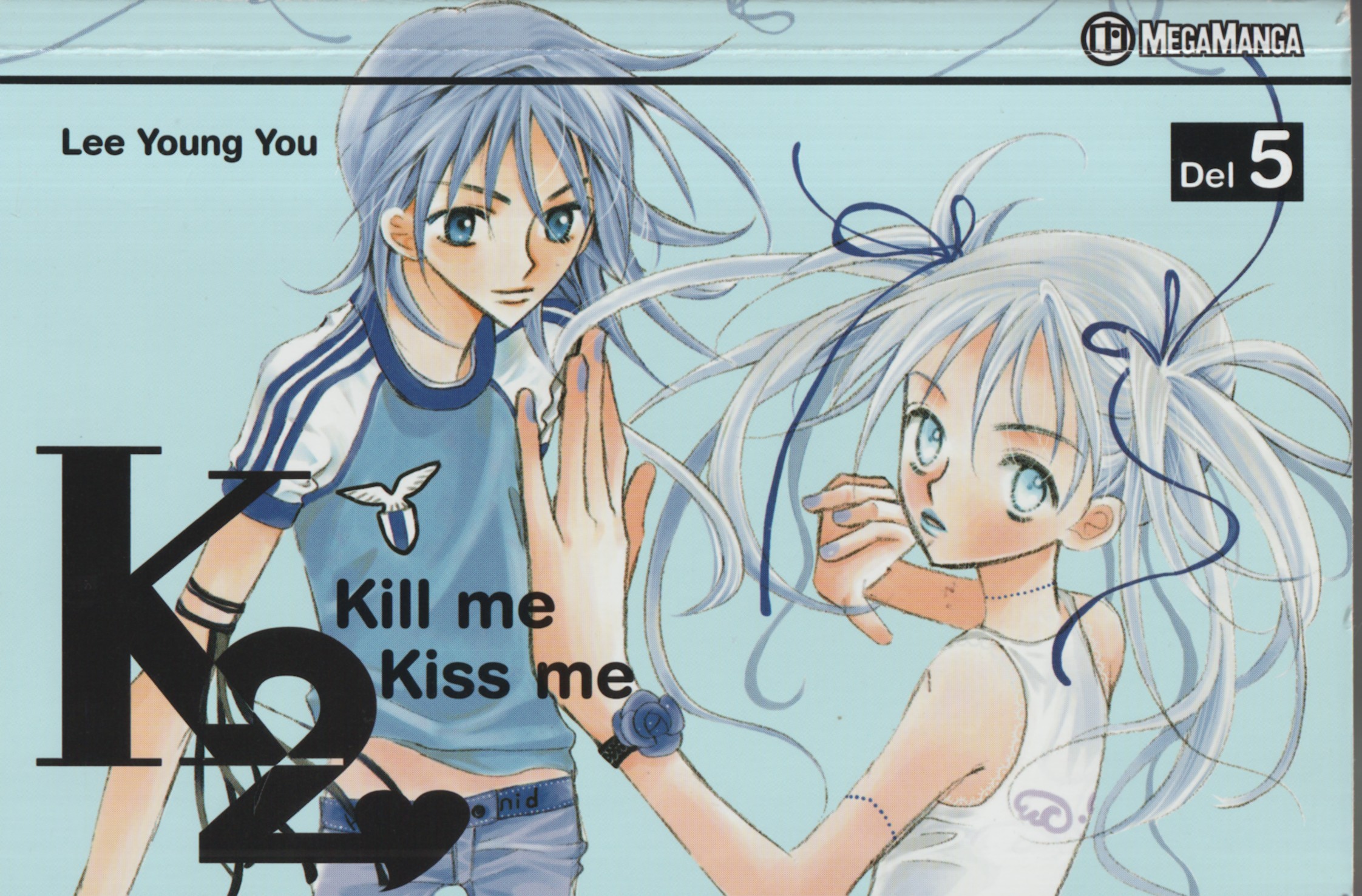 K2 Kill me kiss me del 1 till 5 komplett serie, beganade - 9