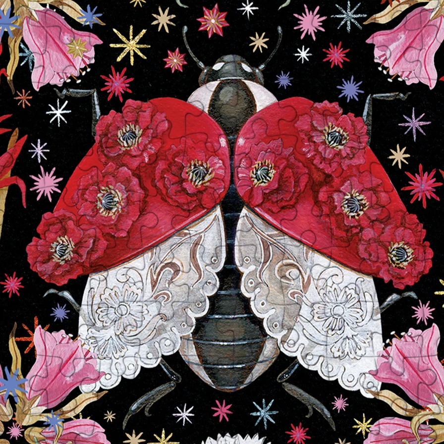 Blooming Beetles 1000 Piece Puzzle - 4