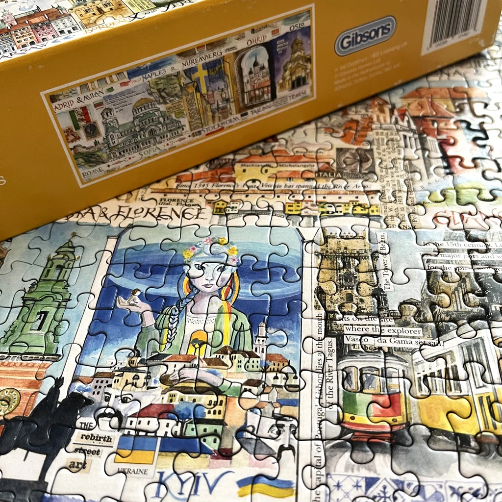 Sights & Sounds of Europe (1000) Jigsaw Puzzle - 5