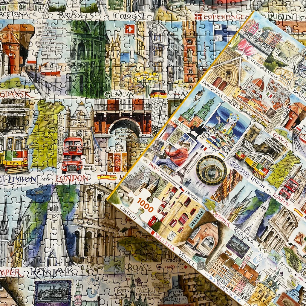 Sights & Sounds of Europe (1000) Jigsaw Puzzle - 3
