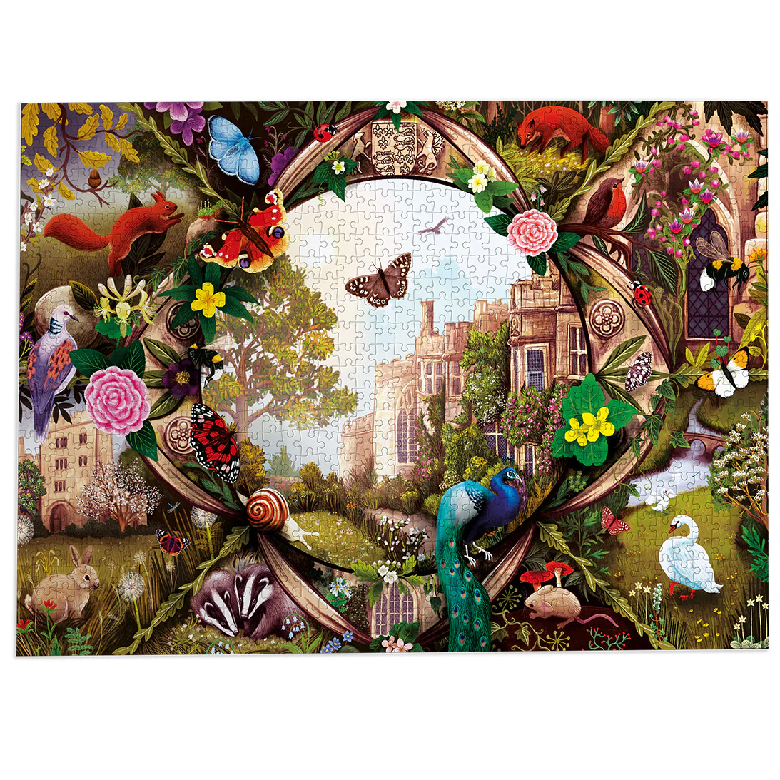 Haddon Hall (1000) Jigsaw Puzzle - 8