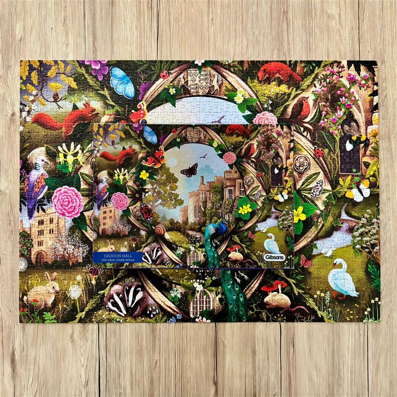 Haddon Hall (1000) Jigsaw Puzzle - 5