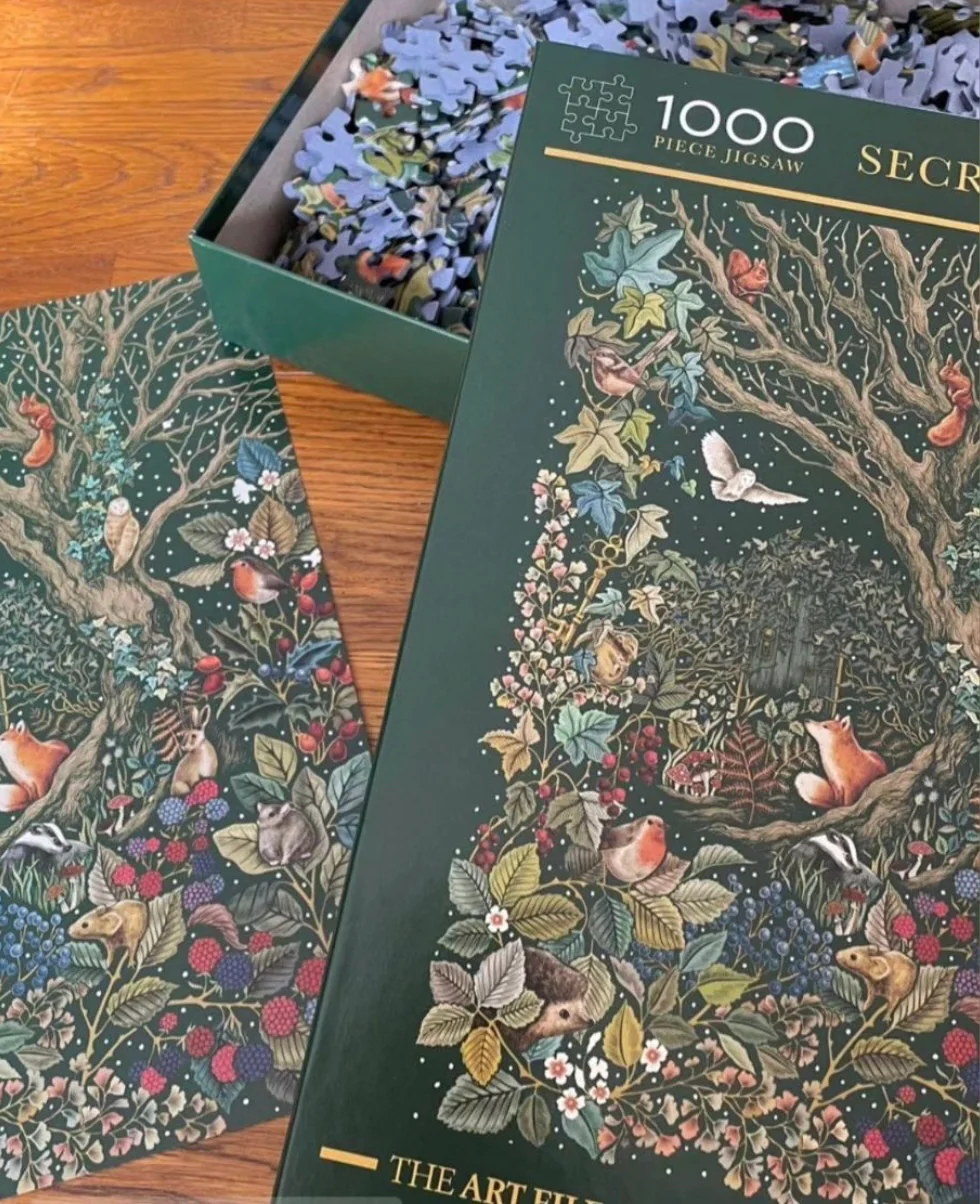 The Art File: Secret Garden (1000) Puzzle - 2