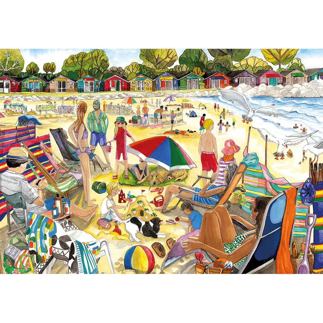 A Dog's Life (4x500) Jigsaw Puzzle - 3