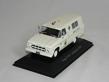 	Dodge  D-100  Ambulans 1967 1:43 Atlas 