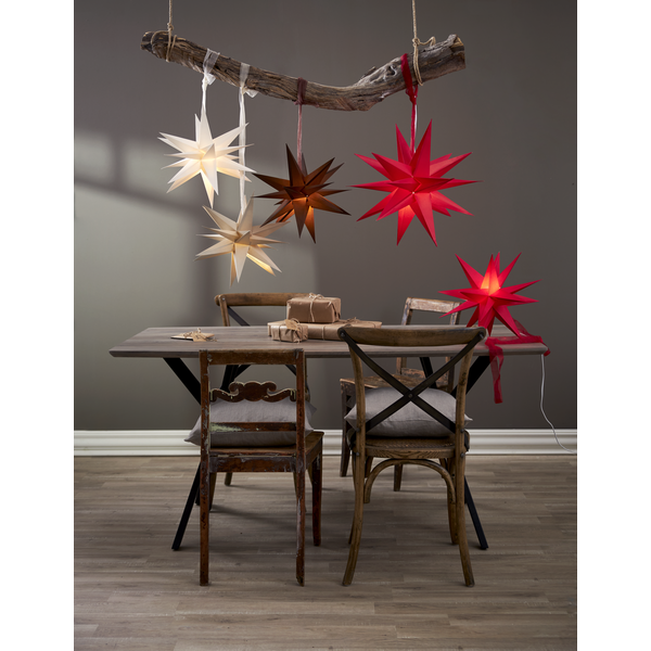 Paper Star December 43 cm, white - 7