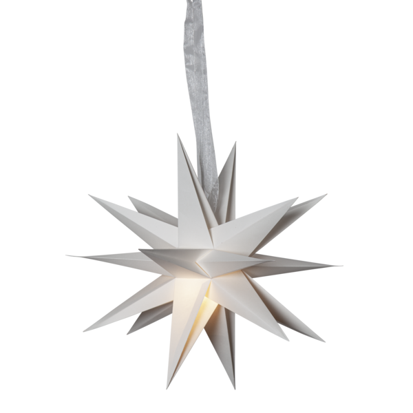 Paper Star December 43 cm, white