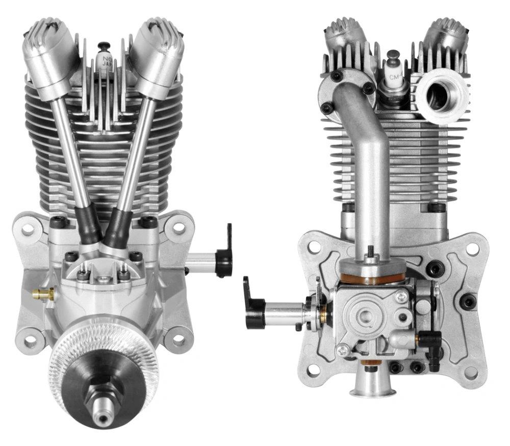 Saito FG-41X 41.2cc 4-takts Bensinmotor - 3