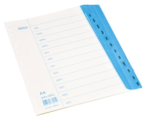 Register REGI-Print, A4, Jan-Dec