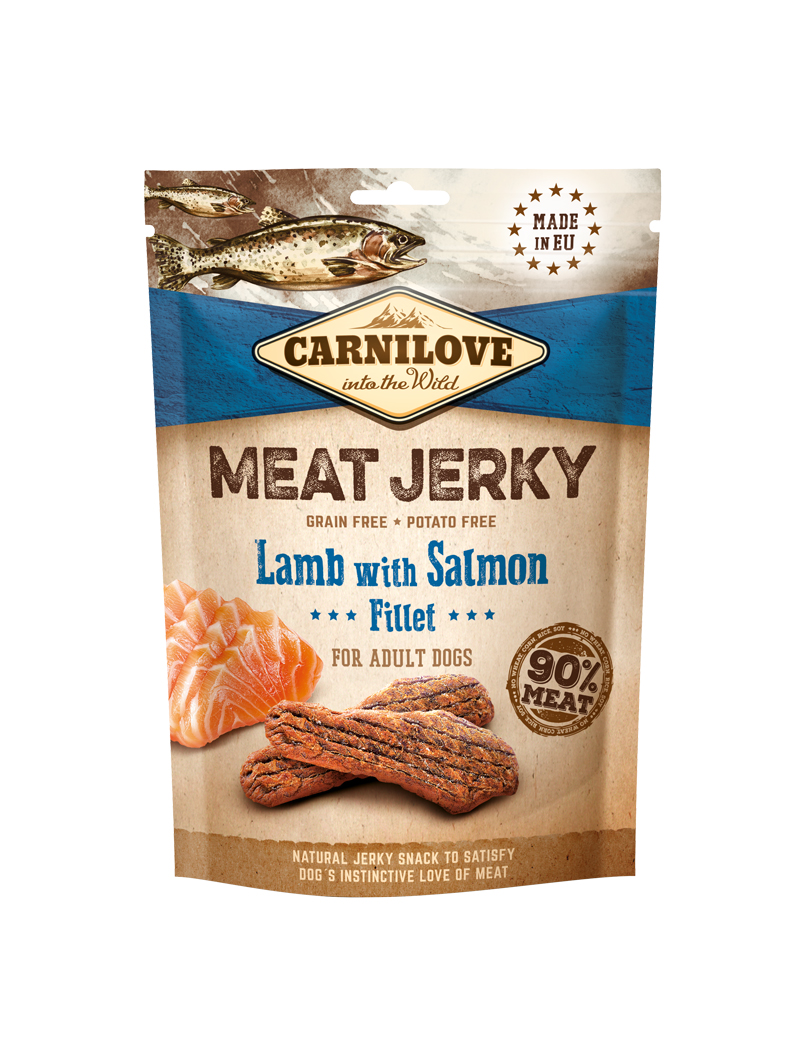 Carnilove Jerky Lamm med Lax Hundgodis - 100g