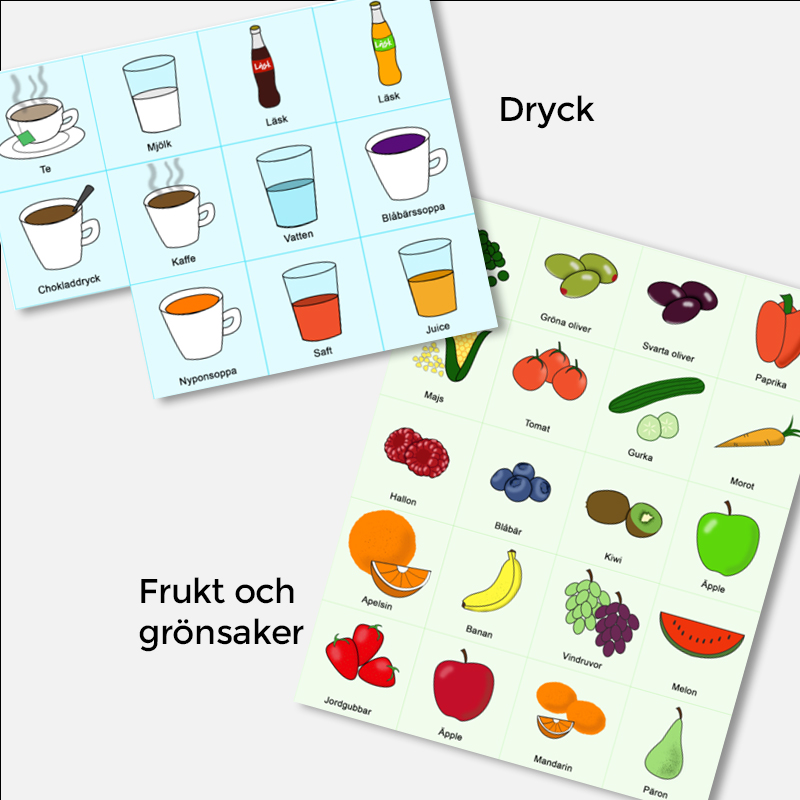 Hjälp-att-välja-kort, Livsmedel - 6