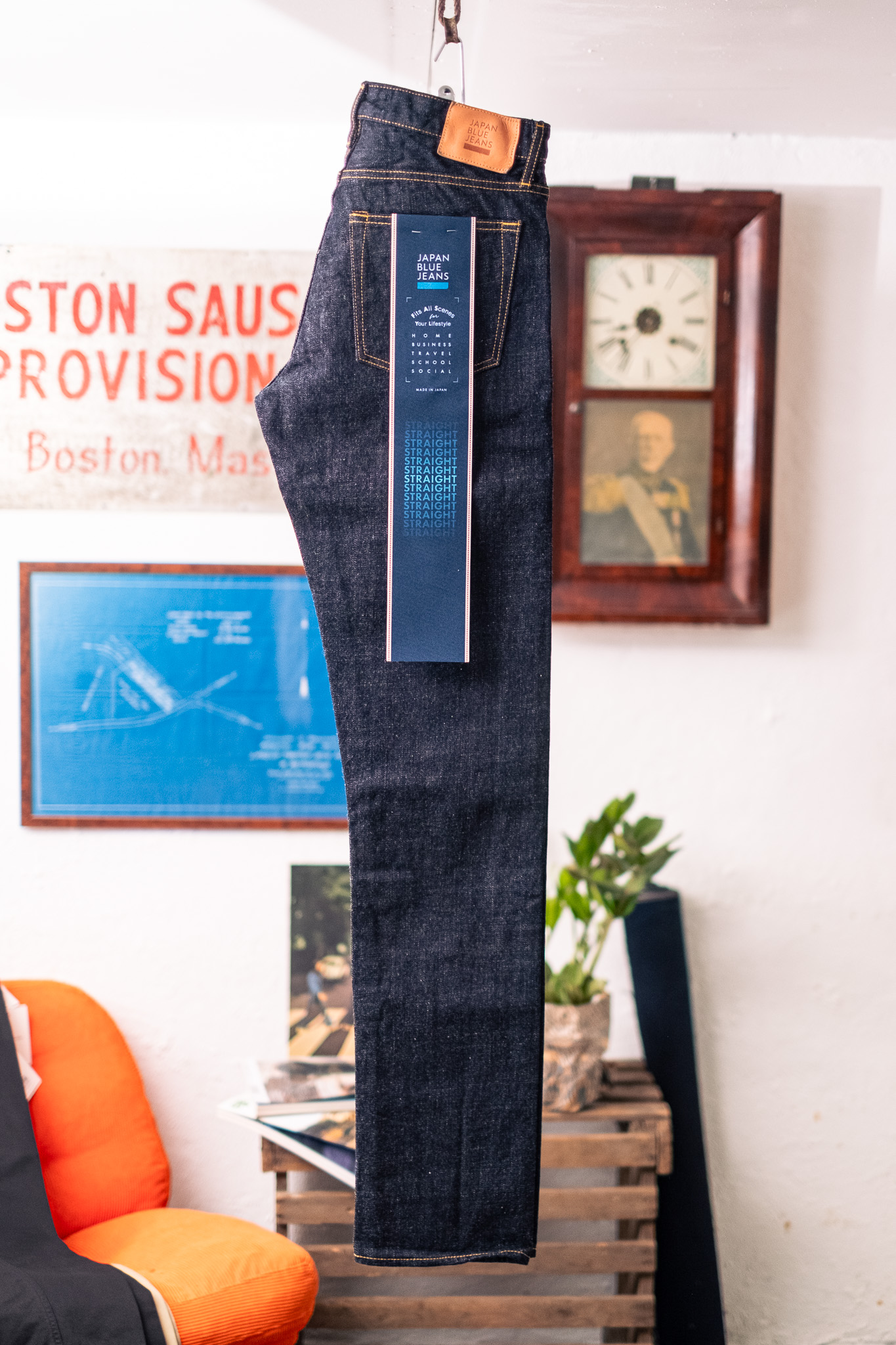 Japan Blue - J301 Low Tension Straight Fit 17oz