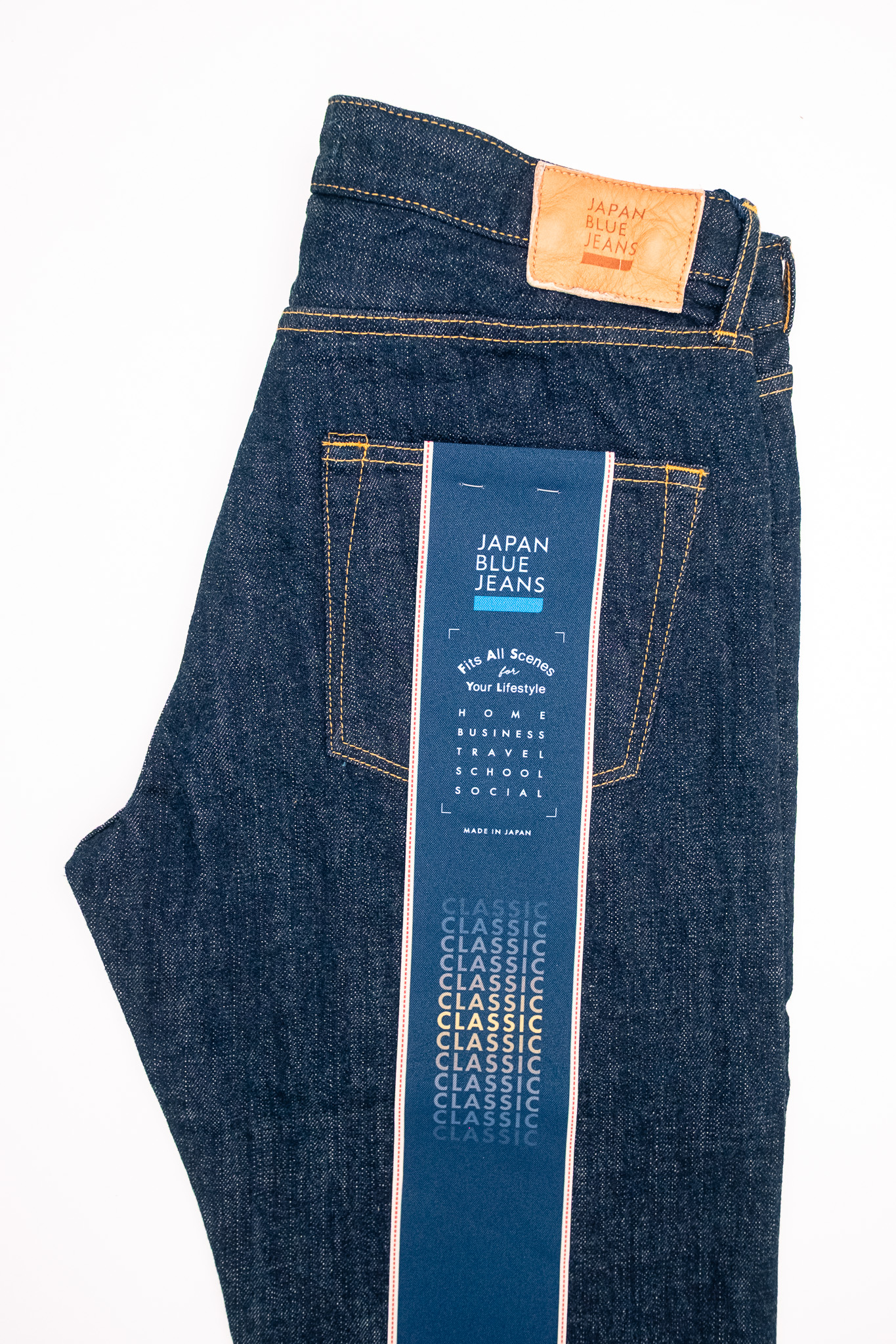 Japan Blue - J401 Low Tension Classic Fit 17oz - 4