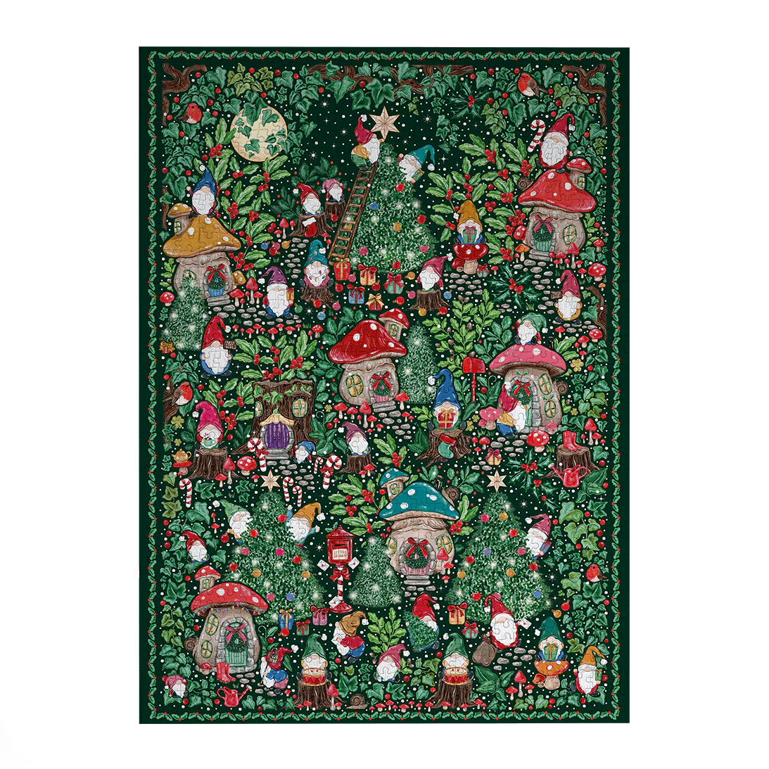 The Art File: Christmas Village (1000) Puzzle - 7