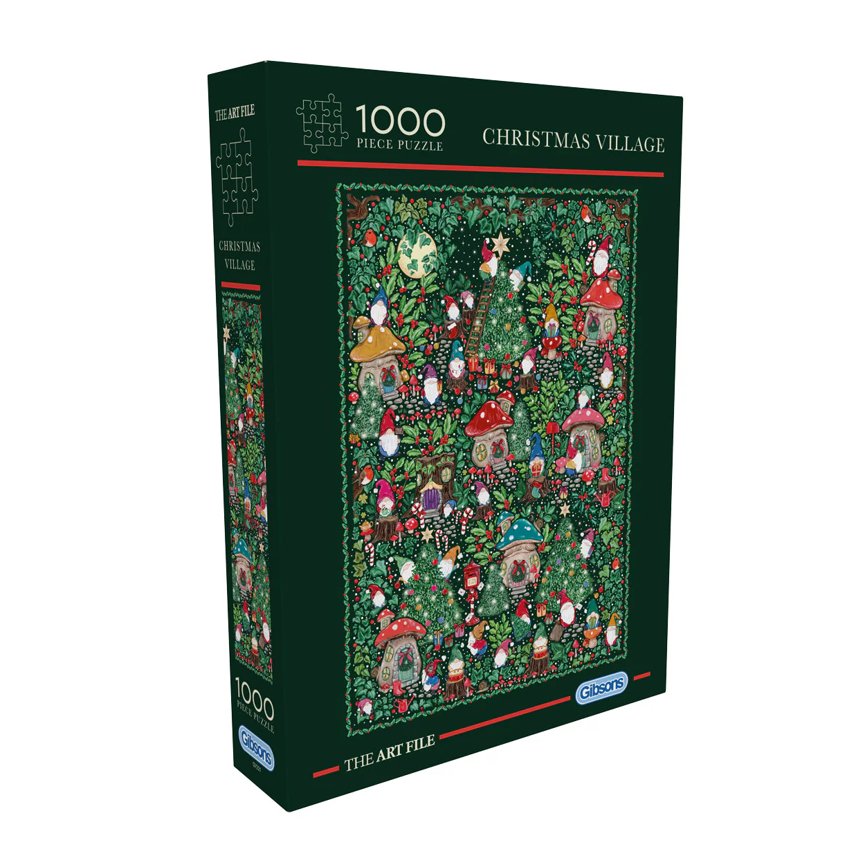 The Art File: Christmas Village (1000) Puzzle