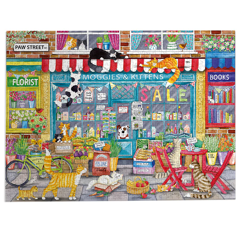 Moggies and Kittens (1000) Jigsaw Puzzle - 6