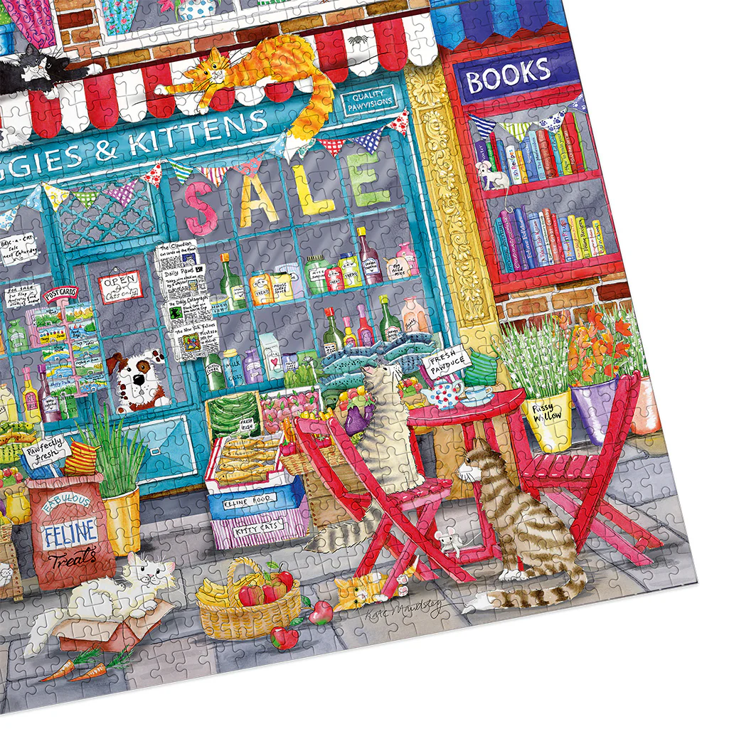 Moggies and Kittens (1000) Jigsaw Puzzle - 5