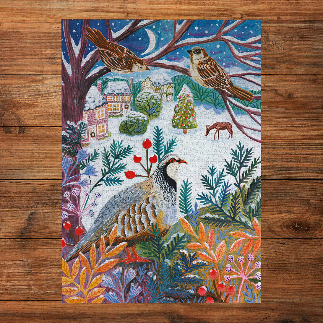 Frosty Fauna (3x500) Jigsaw Puzzle - 7