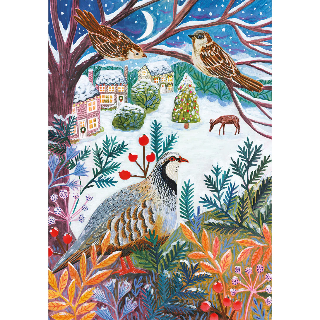 Frosty Fauna (3x500) Jigsaw Puzzle - 4