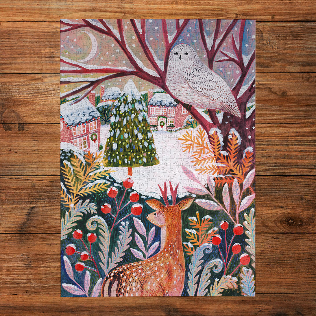 Frosty Fauna (3x500) Jigsaw Puzzle - 9
