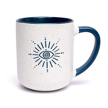 2 st. Mugg Öga blå  -- 400 ml