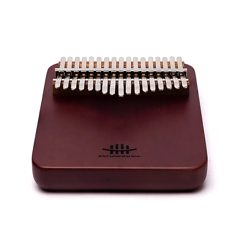 Hluru Kalimba 17 tangenter purpurhjärta C-dur - 2