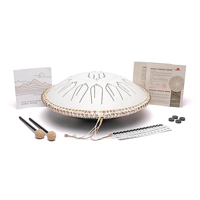 Hluru handpan/tungtrumma hybrid 15 toner d-moll Kurd - 2