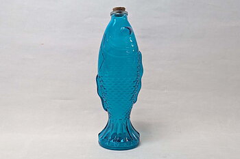 Fish Carafe Glass 28x12 cm