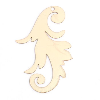 CharmLeaf,  filligree  Gold