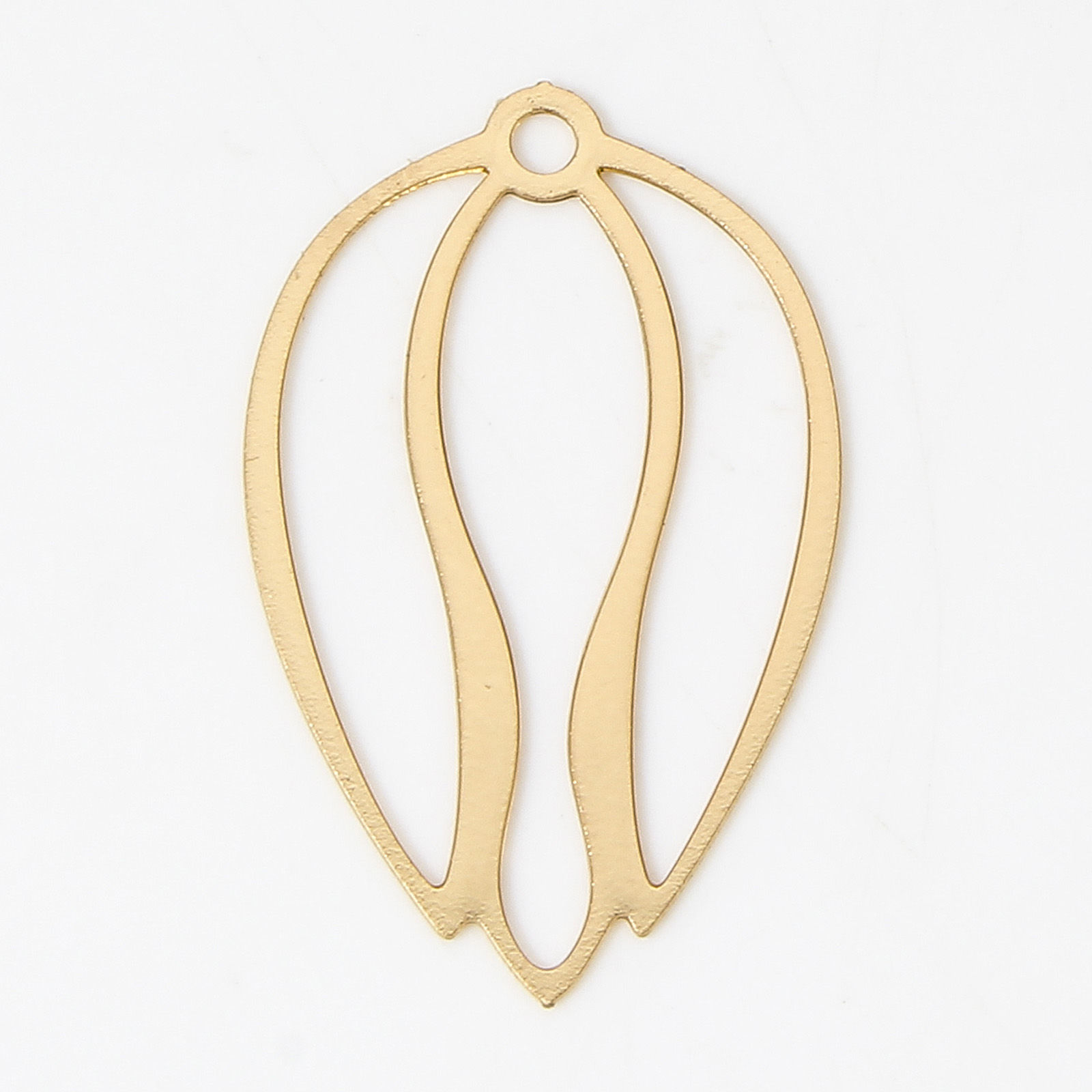 Berlock -  Tulpan filigree, Guld