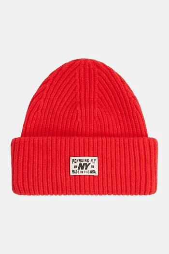 Penn & Ink NY -  Beanie  Tomato 