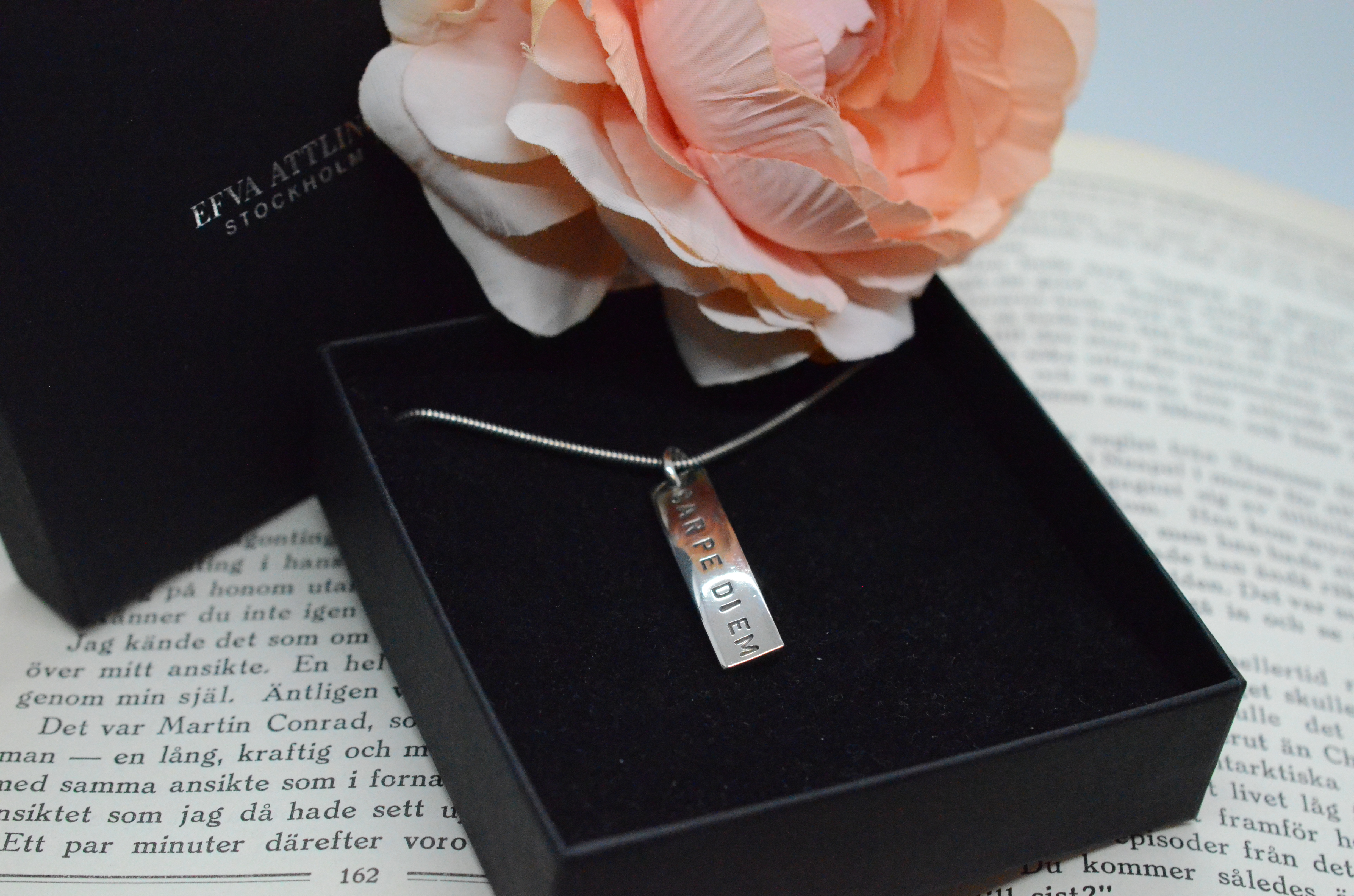 Second Hand Efva Attling silverhalsband "Carpe Diem" - 4