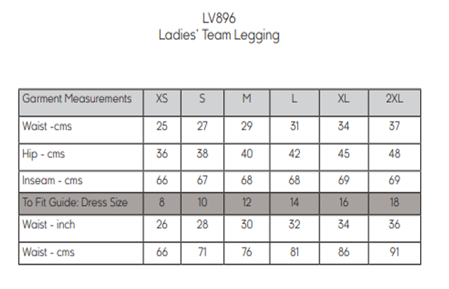 Ladies' Team Legging - 3